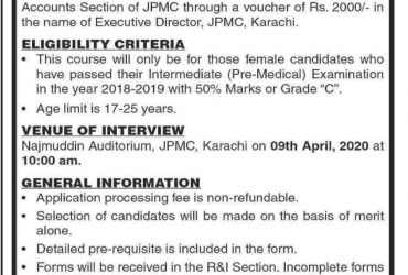JPMC-BSc Occupational Therapy