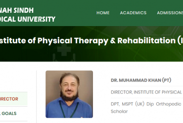 jinnah sindh medical university karachi (DPT)