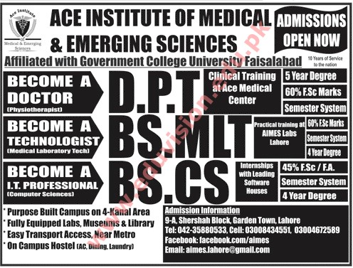 ACE Institute of Health sciences(AIHS)