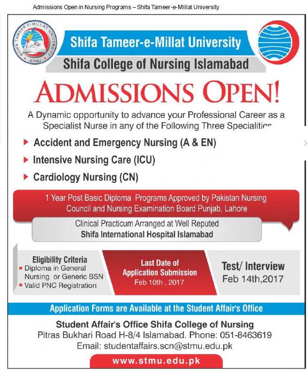 Shifa Tameer-e-millat University