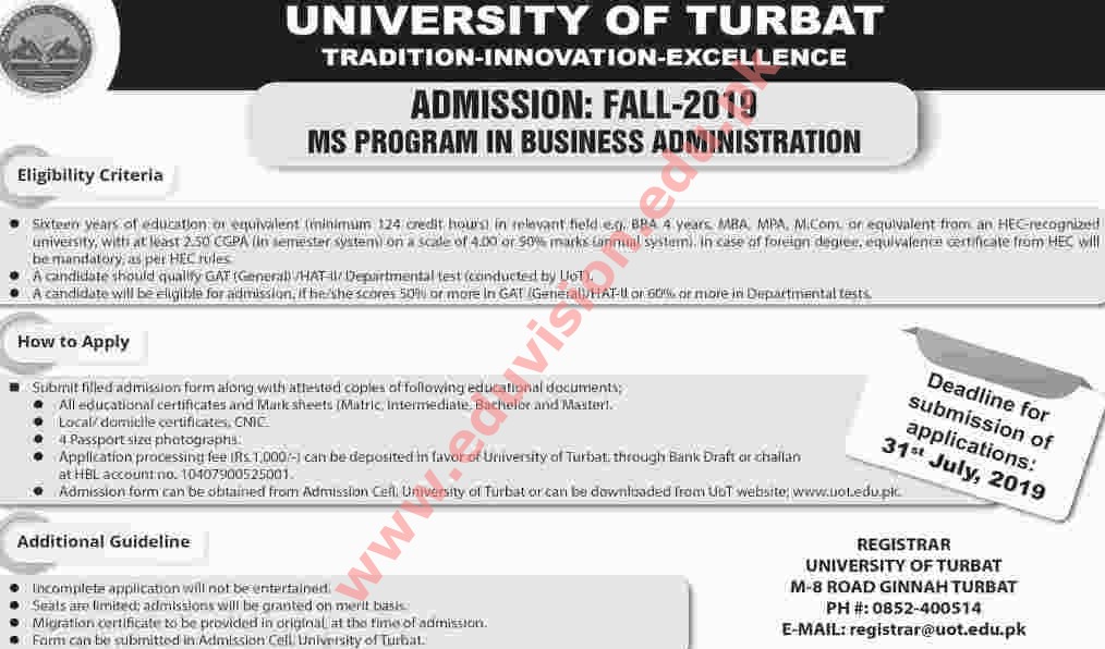 ​University of Turbat